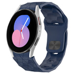 Football Texture Reverse Buckle Silicone Watch Band, For Samsung Galaxy watch 5 Golf Edition, For Samsung Galaxy Watch 5  44mm, For Samsung Galaxy Watch 5 Pro  45mm, For Samsung Galaxy Watch 5  40mm