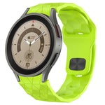 Football Texture Reverse Buckle Silicone Watch Band, For Samsung Galaxy watch 5 Golf Edition, For Samsung Galaxy Watch 5  44mm, For Samsung Galaxy Watch 5 Pro  45mm, For Samsung Galaxy Watch 5  40mm