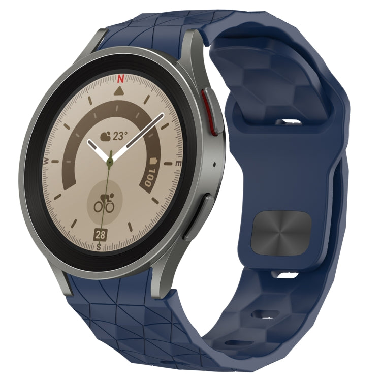 Football Texture Reverse Buckle Silicone Watch Band, For Samsung Galaxy watch 5 Golf Edition, For Samsung Galaxy Watch 5  44mm, For Samsung Galaxy Watch 5 Pro  45mm, For Samsung Galaxy Watch 5  40mm