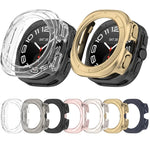 Half Coverage Hollowed PC Watch Protective Cover, For Samsung Galaxy Watch Ultra 47mm / Ultra 2025, For Samsung Galaxy Watch 7 44mm, For Samsung Galaxy Watch 7 40mm