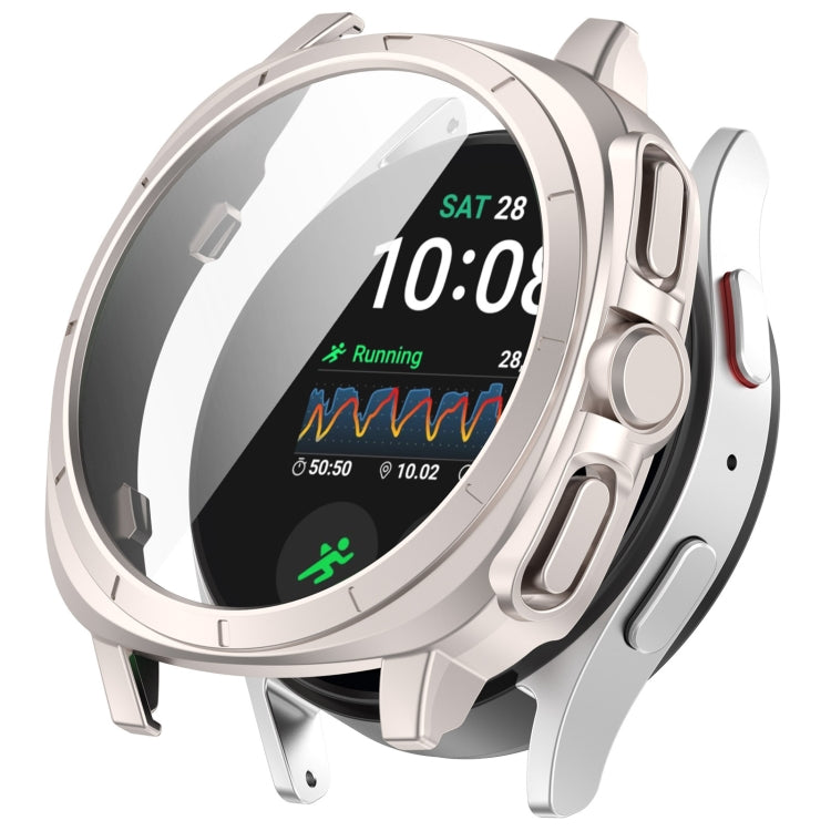 PC + Tempered Film Integrated Watch Protective Case, For Sansung Galaxy Watch 7 40mm