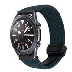 22mm Magnetic Buckle Braided Watch Band, For Samsung Galaxy Gear S3 Frontier, For Samsung Galaxy Watch 3 45mm