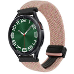 20mm Magnetic Buckle Braided Watch Strap, For Samsung Galaxy Watch FE 40mm, For Samsung Galaxy Watch 6 Classic
