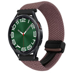 20mm Magnetic Buckle Braided Watch Strap, For Samsung Galaxy Watch FE 40mm, For Samsung Galaxy Watch 6 Classic