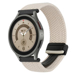 20mm Magnetic Buckle Braided Watch Strap, For Samsung Galaxy Watch 5 Pro, For Samsung Gear Sport