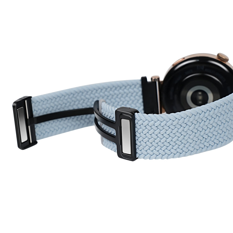 20mm Magnetic Buckle Braided Watch Strap, For Samsung Galaxy Watch 5 Pro, For Samsung Gear Sport