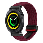 20mm Magnetic Buckle Braided Watch Strap, For Samsung Galaxy Watch 5 Pro, For Samsung Gear Sport