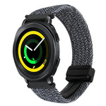 20mm Magnetic Buckle Braided Watch Strap, For Samsung Galaxy Watch 5 Pro, For Samsung Gear Sport