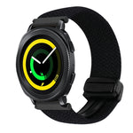 20mm Magnetic Buckle Braided Watch Strap, For Samsung Galaxy Watch 5 Pro, For Samsung Gear Sport