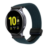 20mm Magnetic Buckle Braided Watch Strap, For Samsung Galaxy Watch Active 2, For Samsung Galaxy Watch 3 41mm