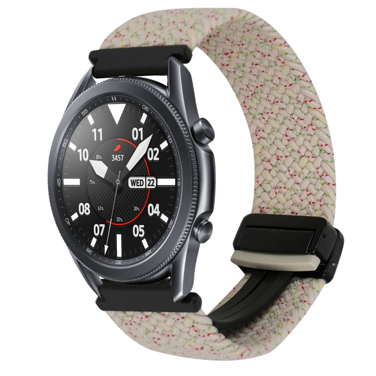 20mm Magnetic Buckle Braided Watch Strap, For Samsung Galaxy Watch Active 2, For Samsung Galaxy Watch 3 41mm