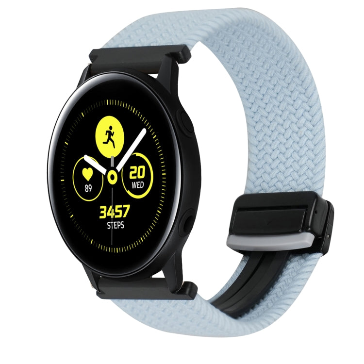 20mm Magnetic Buckle Braided Watch Strap, For Samsung Galaxy Watch Active, For Samsung Galaxy Watch 42mm
