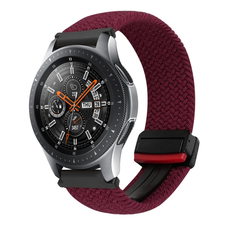 20mm Magnetic Buckle Braided Watch Strap, For Samsung Galaxy Watch Active, For Samsung Galaxy Watch 42mm