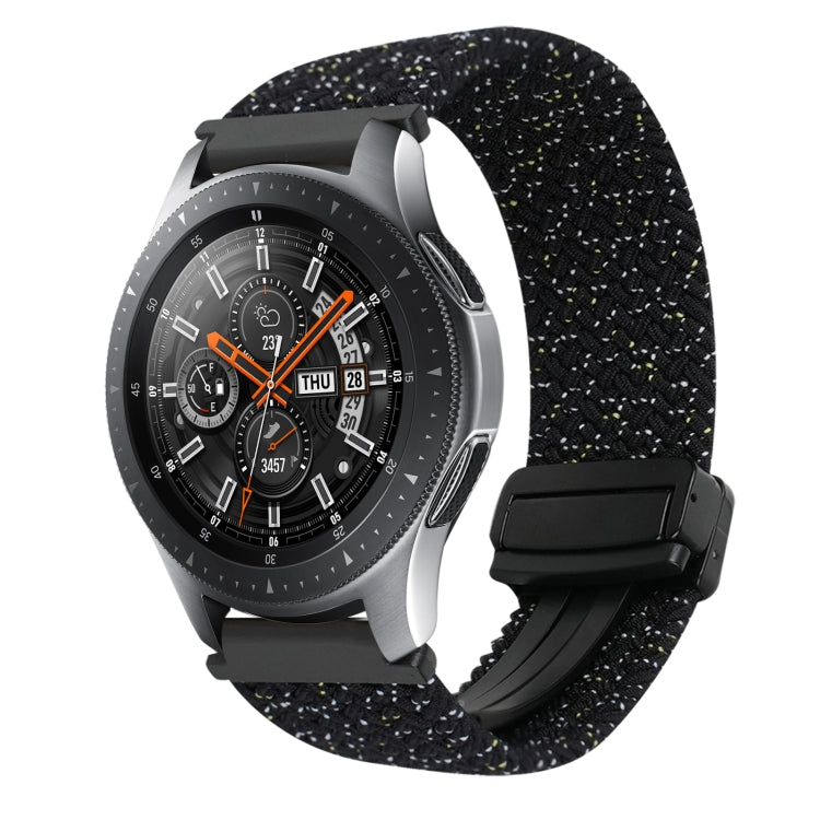 20mm Magnetic Buckle Braided Watch Strap, For Samsung Galaxy Watch Active, For Samsung Galaxy Watch 42mm