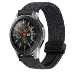20mm Magnetic Buckle Braided Watch Strap, For Samsung Galaxy Watch Active, For Samsung Galaxy Watch 42mm