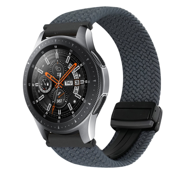 20mm Magnetic Buckle Braided Watch Strap, For Samsung Galaxy Watch Active, For Samsung Galaxy Watch 42mm