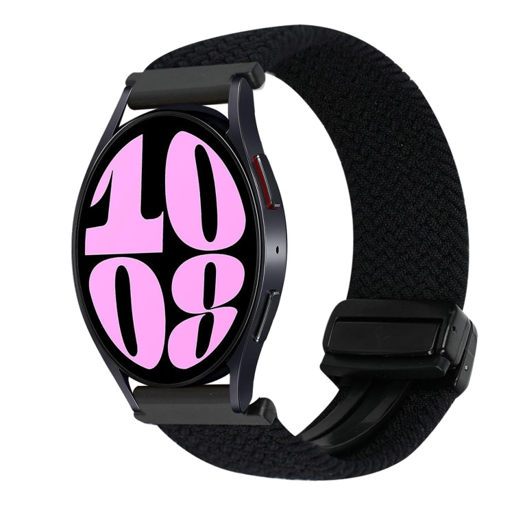 20mm Magnetic Buckle Braided Watch Strap, For Samsung Galaxy Watch 6, For Samsung Galaxy Watch 5