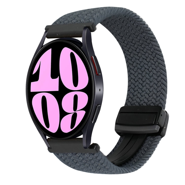 20mm Magnetic Buckle Braided Watch Strap, For Samsung Galaxy Watch 6, For Samsung Galaxy Watch 5