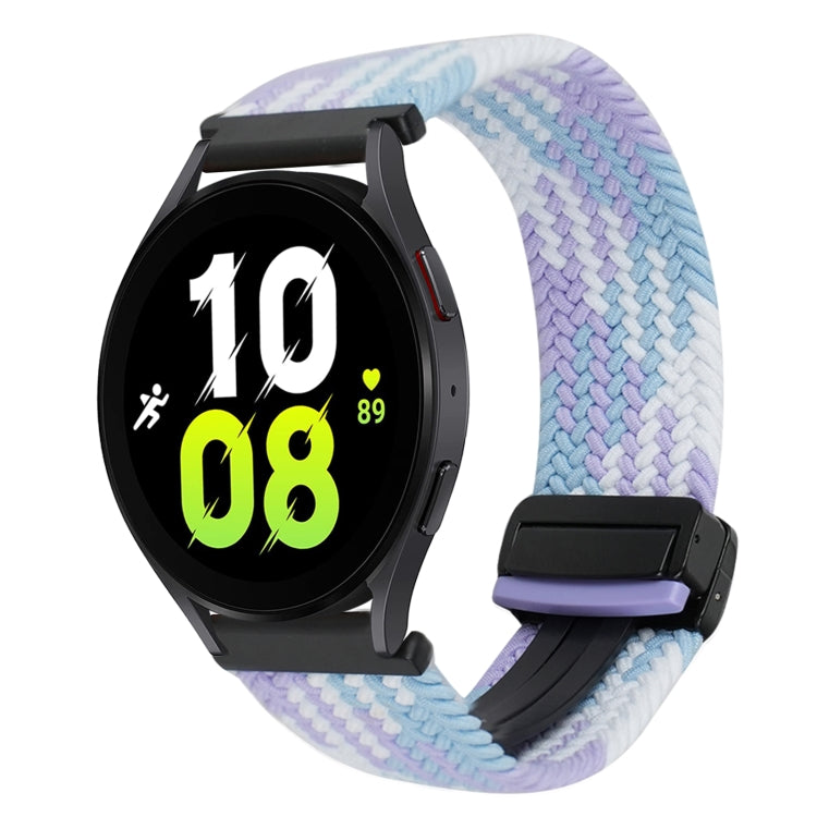 20mm Magnetic Buckle Braided Watch Strap, For Samsung Galaxy Watch 6, For Samsung Galaxy Watch 5