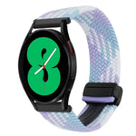 20mm Magnetic Buckle Braided Watch Strap, For Samsung Galaxy Watch 4, For Samsung Galaxy Watch 4 Classic