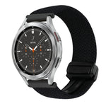 20mm Magnetic Buckle Braided Watch Strap, For Samsung Galaxy Watch 4, For Samsung Galaxy Watch 4 Classic
