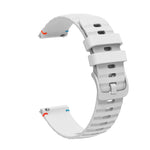 Wavy Dotted Stitched 20mm Silicone Watch Band, For Samsung Galaxy Gear Sport, For Samsung Galaxy Watch Active 2, For Samsung Galaxy Watch3 41mm, For Samsung Galaxy Watch Active