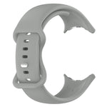 Solid Color Butterfly Buckle Silicone Watch Band, Size:L, Size: L