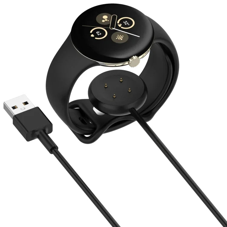 For Google Pixel Watch 3 41 / 45mm USB Interface Smart Watch Charging Cable, Length: 1m, USB Interface
