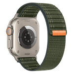 Sea Wave Nylon Hook and Loop Fastener Watch Band, For Apple Watch SE 2022 40mm, For Apple Watch SE 2022 44mm, For Apple Watch Series 7 41mm, For Apple Watch Series 7 45mm, For Apple Watch Series 6 40mm, For Apple Watch Series 6 44mm                    ...