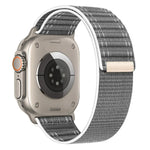 Sea Wave Nylon Hook and Loop Fastener Watch Band, For Apple Watch SE 2022 40mm, For Apple Watch SE 2022 44mm, For Apple Watch Series 7 41mm, For Apple Watch Series 7 45mm, For Apple Watch Series 6 40mm, For Apple Watch Series 6 44mm                    ...