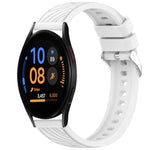 Stripe Texture Silicone 20mm Watch Band, For Samsung Galaxy Watch FE 40mm, For Samsung Galaxy Watch 7 44mm, For Samsung Galaxy Watch 7 40mm, For Samsung Galaxy Watch 6 Classic 47mm