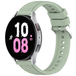 Stripe Texture Silicone 20mm Watch Band, For Samsung Galaxy Watch5 Golf Edition, For Samsung Galaxy Watch 5  44mm, For Samsung Galaxy Watch 5 Pro  45mm, For Samsung Galaxy Watch 5  40mm