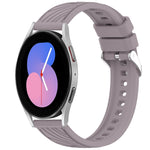 Stripe Texture Silicone 20mm Watch Band, For Samsung Galaxy Watch5 Golf Edition, For Samsung Galaxy Watch 5  44mm, For Samsung Galaxy Watch 5 Pro  45mm, For Samsung Galaxy Watch 5  40mm