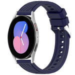 Stripe Texture Silicone 20mm Watch Band, For Samsung Galaxy Watch5 Golf Edition, For Samsung Galaxy Watch 5  44mm, For Samsung Galaxy Watch 5 Pro  45mm, For Samsung Galaxy Watch 5  40mm