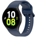 Solid Color Colorful Buckle Quick Release Silicone Watch Band, For Samsung Galaxy Watch 5 40 / 44mm, For Samsung Galaxy Watch 5 Pro, For Samsung Galaxy Watch 4 40 / 44mm, For Samsung Galaxy Watch 4 Classic 46 / 42mm
