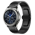 Titanium Alloy 22mm Metal Watch Band, For Samsung Galaxy Gear S3 Frontier, For Samsung Galaxy Watch 3 45mm, For Samsung Galaxy Gear S3 Classic, For Samsung Galaxy Watch 46mm