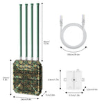 WAVLINK WN573HX1 WiFi 6 AX1800 Dual Band Wireless Router Outdoor WiFi Access Point, US Plug, EU Plug, UK Plug, AU Plug