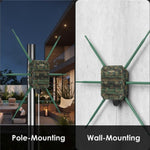 WAVLINK WN588HX3 AX3000 Outdoor WiFi Extender with 6 Antennas Dual Band WiFi Repeater, US Plug, EU Plug, UK Plug, AU Plug