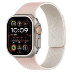Litchi Texture Magnetic Silicone Watch Band, For Apple Watch 46mm / 49mm / 45mm / 44mm, For Apple Watch 42mm / 41mm / 40mm / 38mm
