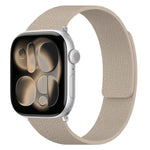 Litchi Texture Magnetic Silicone Watch Band, For Apple Watch 46mm / 49mm / 45mm / 44mm, For Apple Watch 42mm / 41mm / 40mm / 38mm
