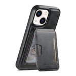 Suteni M3 Card Bag MagSafe Cowhide Texture Leather Phone Case, For iPhone 14, For iPhone 14 Pro, For iPhone 14 Pro Max, For iPhone 13 Pro Max, For iPhone 13 Pro, For iPhone 13, For iPhone 12, For iPhone 12 Pro Max, For iPhone 12 Pro