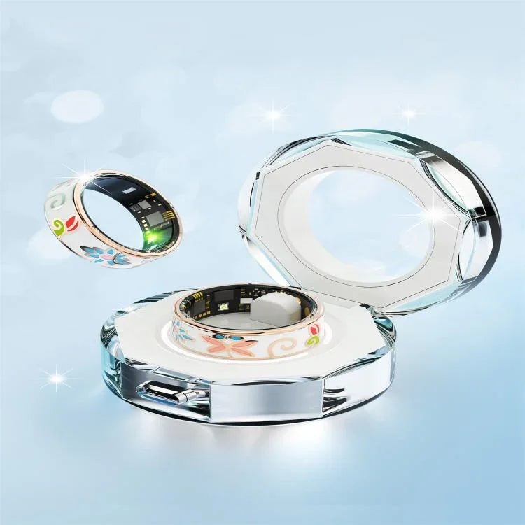 R18 SIZE 11 Smart Ring, Support Heart Rate / Blood Oxygen / Sleep / Care For Faimilies