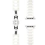 Tank Grain Ceramics Watch Band, For Apple Watch 46mm / 49mm / 45mm / 44mm, For Apple Watch 42mm / 41mm / 40mm / 38mm