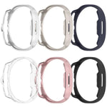 Half Coverage Hollow PC Watch Cover, For Samsung Galaxy Watch8 Classic 46mm, For Samsung Galaxy Watch 8 44mm, For Samsung Galaxy Watch 8 40mm