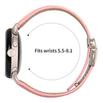 Lychee Texture Starlight Turtle Back Buckle Leather Watch Band, For Google Pixel Watch 4 / 3 / 2 / 1 41mm