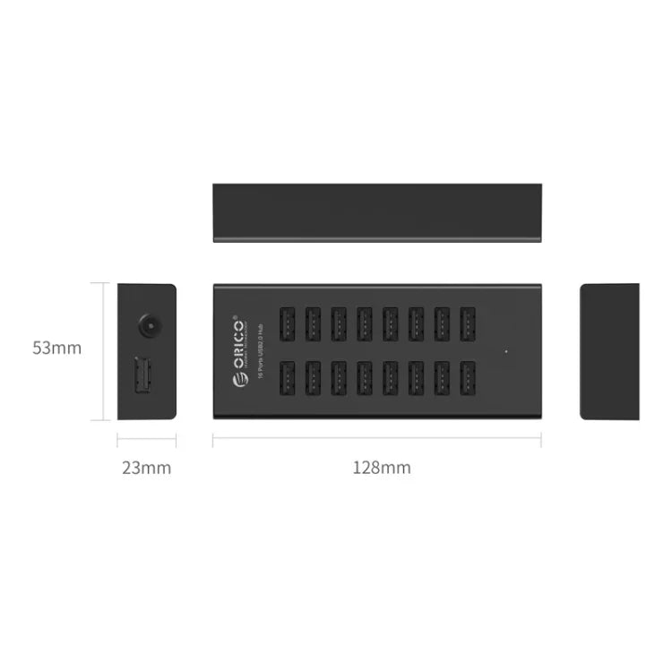 ORICO H1613-U2 16 Ports USB2.0 HUB, H1613-U2