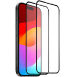 2pcs NORTHJO A++ 0.3mm Screen Full Glue Silk Printing Tempered Glass Film, For iPhone 17 Pro Max, For iPhone 17 Pro, For iPhone 17, For iPhone Air
