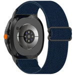 Ethnic Style Elastic Nylon Braided Watch Band, For Samsung Galaxy Watch8 / Watch8 Classic