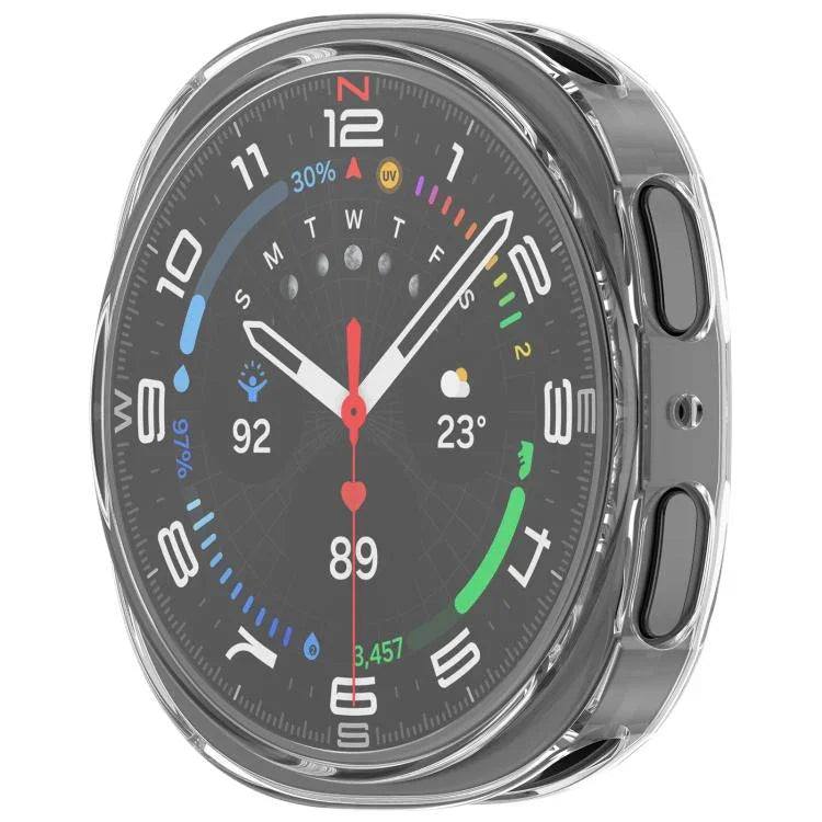 All Coverage Electroplated TPU Watch Protective Case, For Samsung Galaxy Watch 8 44mm, For Samsung Galaxy Watch 8 40mm