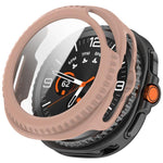 Tempered Film Integrated PC Watch Cover, For Galaxy Watch9 / 8 44mm, For Galaxy Watch9 / 8 40mm, For Samsung Galaxy Watch8 Classic 46mm